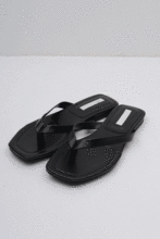 square toe flip-flops (3colors)