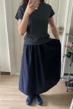 aya cotton skirt (2colors)