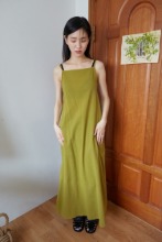 light cotton sleeveless dress (3colors)