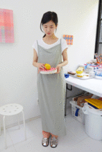 tencel layered long dress (3colors)
