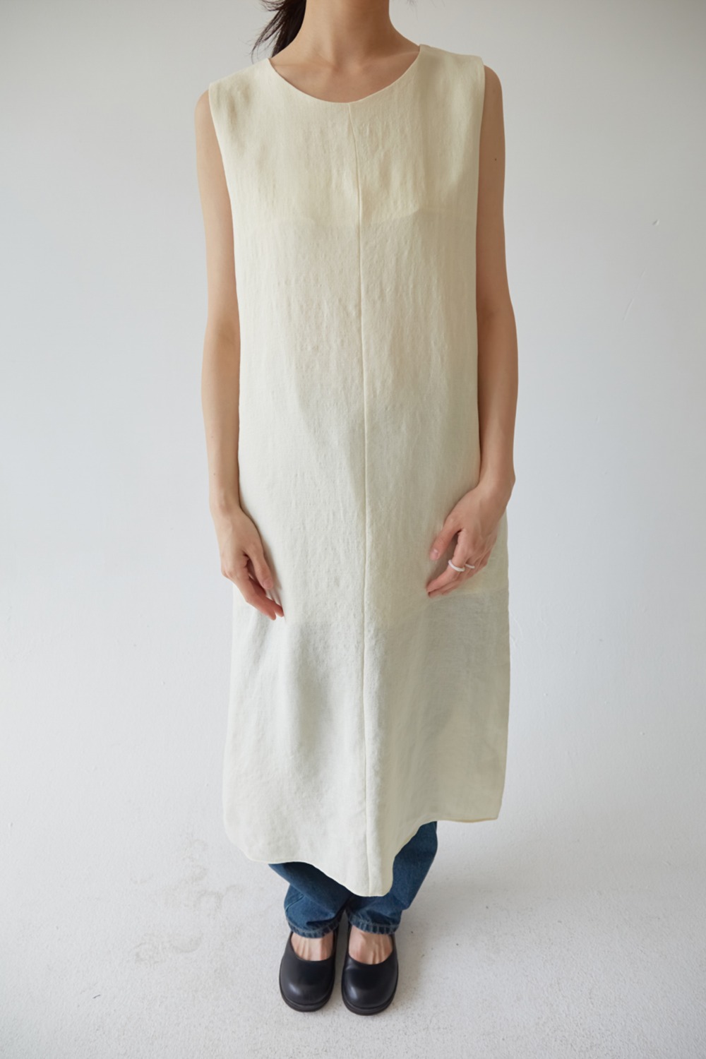 lemon sleeveless dress (3colors)